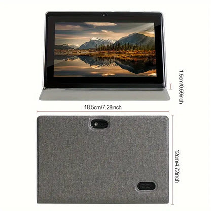 7 Inch Android 14 Tablet, with 4GB DDR RAM, 32GB ROM,3500mAh, Quad Core Processor, 7 Inch Tablet, Android Tablet IPS Screen, Camera, Wi Fi,,PC, Pad Tablet