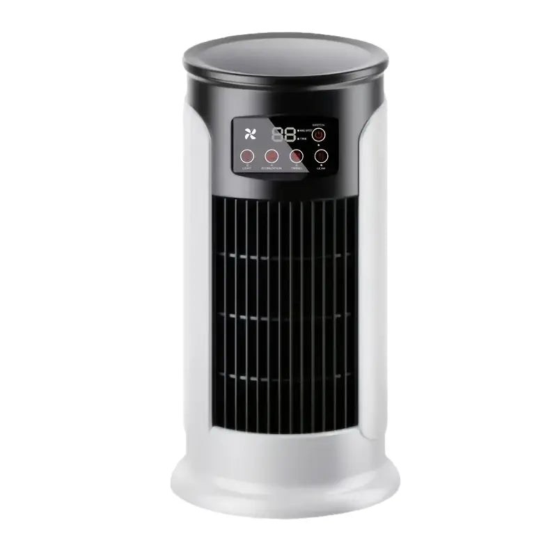 Portable Air Conditioner Humidifier Fan - 3-in-1 Mini Cooling Fan for Home and Office, Bedroom Fan with Digital Display, USB-Powered Powerful Cooling Air Conditioner for Household Use